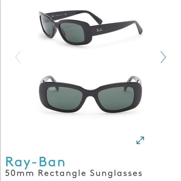 ray ban 50mm rectangle sunglasses